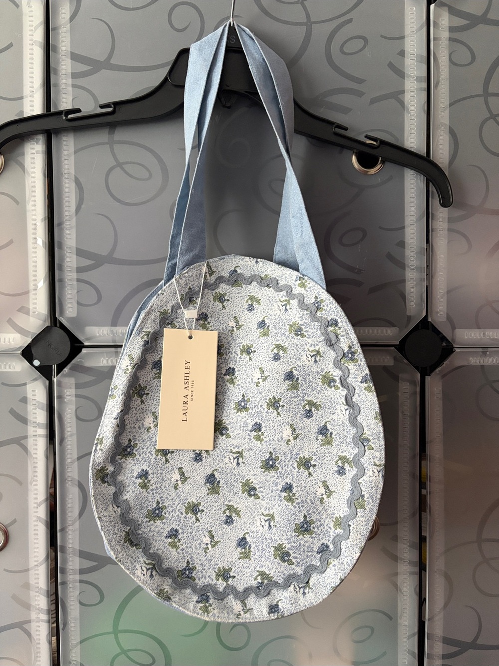 Laura Ashley La Egg Canvas Tote Bag